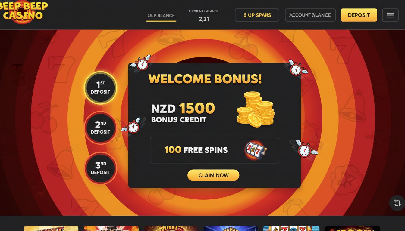Bonusy i promocje w Beep Beep Casino